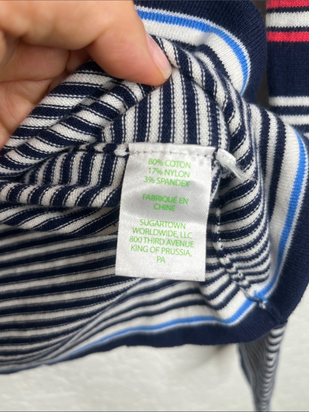 Lilly Pulitzer Maria Striped Boatneck Sweater Sz XS - Picture 4 of 5